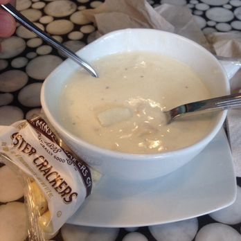 Coffee Hound - Clam chowder, so good! - Coffee & Tea Near Me - Bar Harbor, Maine