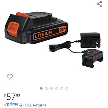 Motivated Movers - Replacement Black and decker battery and charger cost - Movers Near Me - Chattanooga, Tennessee