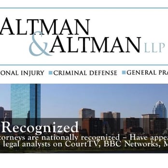 Altman & Altman, LLP - Personal Injury Attorneys - Personal Injury Law Near Me - Boston, Massachusetts