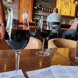 Amphora Wine Bar - Port glass was super cute