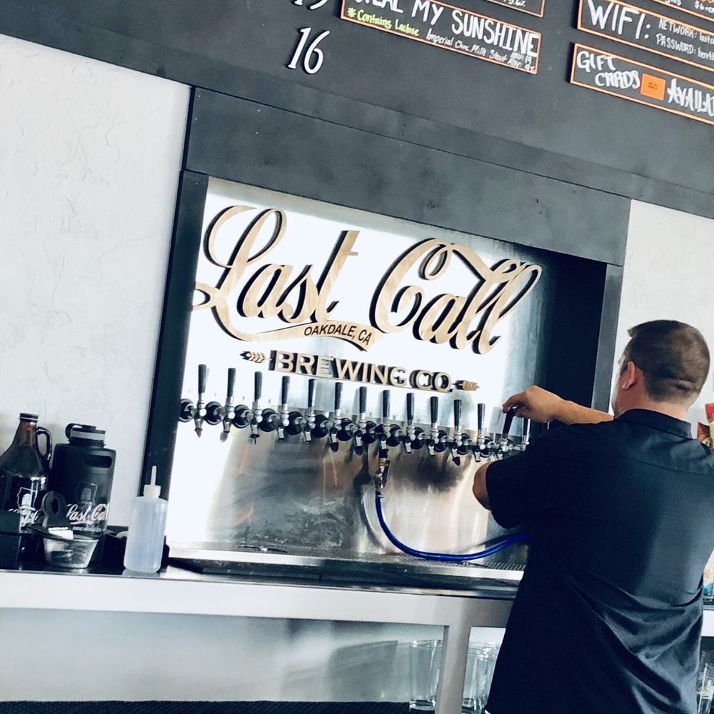 Last Call Brewing - Counter - Breweries Near Me - Oakdale, California Last Call Brewing - Counter - Breweries Near Me - Oakdale, California
