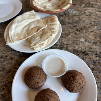 Fresh Bites - Falafel with sauce - Lebanese Near Me - Tampa, Florida