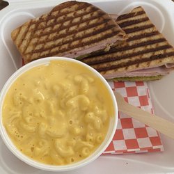 Round Table Tea Bar - Macaroni and a Turkey & Pesto Panini
