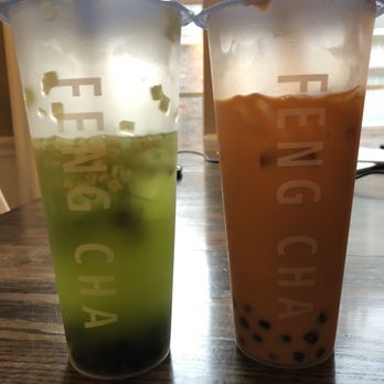 Feng Cha Coppell - Jasmine Apple Green Tea and Thai Milk Tea - Bubble Tea Near Me - Coppell, Texas