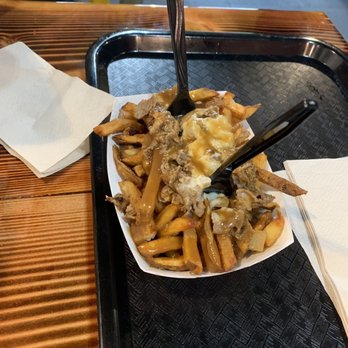 Chiddy's Cheesesteaks of Commack - Disco fries - steak cheese and gravy :-) - Cheesesteaks Near Me - Commack, New York