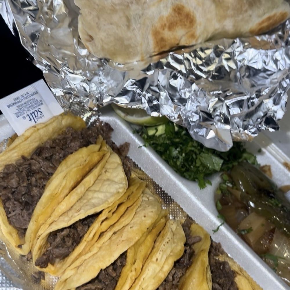 Taqueria Datapoint - Carne Asada Burrito and Orden Mini Asada Tacos - Mexican Near Me - San Antonio, Texas