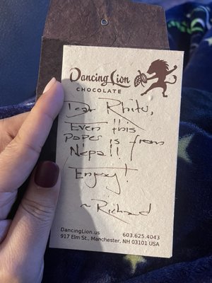 Dancing Lion Chocolate by null