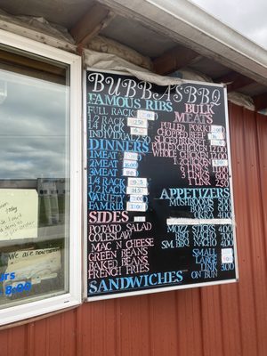 Menu photo 4 Bubba's BBQ Pineville, MO