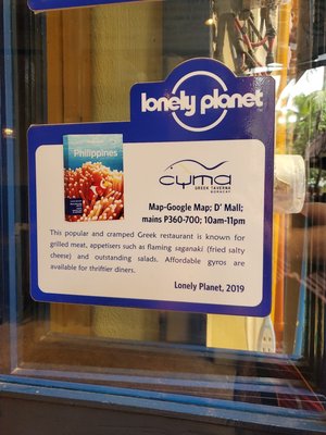 Cyma Greek Taverna Boracay by null