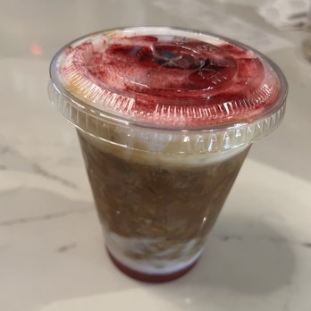 Kunst Coffee Haus - Iced Rose latte - Coffee & Tea Near Me - Bayside, New York Kunst Coffee Haus - Iced Rose latte - Coffee & Tea Near Me - Bayside, New York
