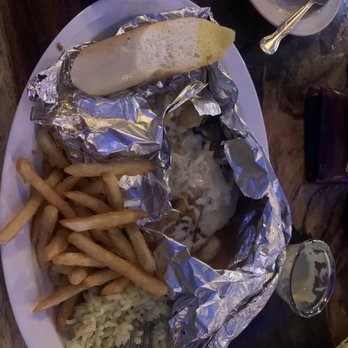 The King Shark - Steamed fish with cheese on top. - Seafood Near Me - Pecos, Texas