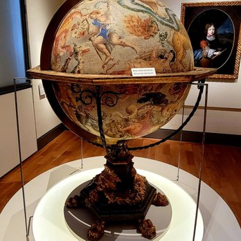 Bayerisches Nationalmuseum - Celestial Globe. By Vincent Coronelli. Venice, 1688. Paper mache, plaster, wood, brass & iron - Art Museums Near Me - Munich, BY Bayerisches Nationalmuseum - Celestial Globe. By Vincent Coronelli. Venice, 1688. Paper mache, plaster, wood, brass & iron - Art Museums Near Me - Munich, BY
