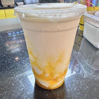 Honeybee Boba Cafe - Mango Cream - Bubble Tea Near Me - Sacramento, California Honeybee Boba Cafe - Mango Cream - Bubble Tea Near Me - Sacramento, California