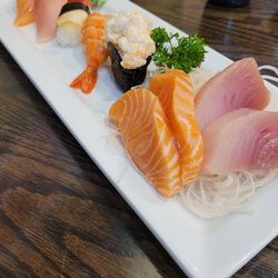 Sashimi and Sushi platter
