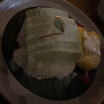 Soothr - Pandan custard with Mango Sticky Rice - Thai Near Me - New York, New York