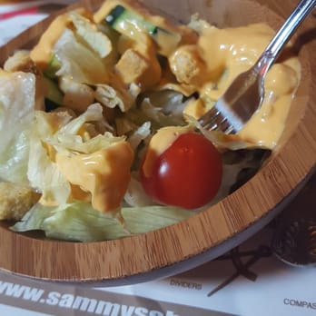 Sammys Fish Box - Salad was tasty. - Seafood Near Me - Bronx, New York Sammys Fish Box - Salad was tasty. - Seafood Near Me - Bronx, New York