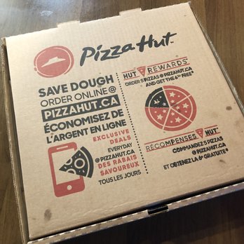 Pizza Hut - Pizza box~ - Pizza Near Me - Vancouver, British Columbia Pizza Hut - Pizza box~ - Pizza Near Me - Vancouver, British Columbia