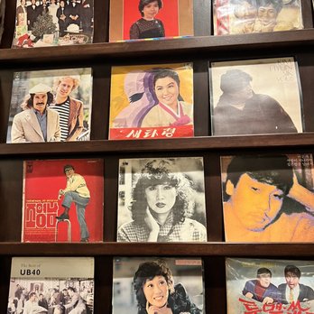 TK92 Korean BBQ - Some awesome records they have on the wall! - Korean Near Me - San Gabriel, California TK92 Korean BBQ - Some awesome records they have on the wall! - Korean Near Me - San Gabriel, California