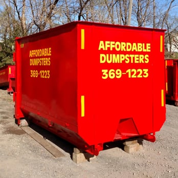Affordable Dumpsters - Only the "Original Affordable Dumpsters is recognizable by our bright shiny red roll off containers. - Dumpster Rental Near Me - Watervliet, New York