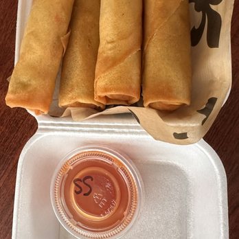 Asia BBQ - Order of Spring Eggrolls (4) in one order. $6 - Barbeque Near Me - Lake Charles, Louisiana Asia BBQ - Order of Spring Eggrolls (4) in one order. $6 - Barbeque Near Me - Lake Charles, Louisiana