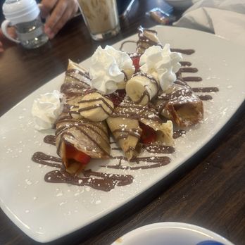 Broken Yolk Cafe - nutella crepes - Breakfast & Brunch Near Me - Fullerton, California Broken Yolk Cafe - nutella crepes - Breakfast & Brunch Near Me - Fullerton, California