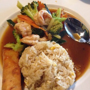 Saigon Sushi - My lunch order: mixed vegetables with shrimp in a spicy brown sauce. Awesome! - Asian Fusion Near Me - Vero Beach, Florida Saigon Sushi - My lunch order: mixed vegetables with shrimp in a spicy brown sauce. Awesome! - Asian Fusion Near Me - Vero Beach, Florida
