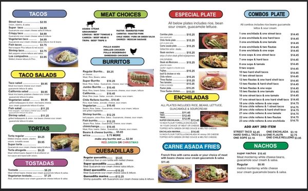 Menu photo 8 Taqueria Los Compadres Rancho Cordova, CA Menu photo 8 Taqueria Los Compadres Rancho Cordova, CA