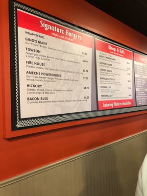 Menu photo 4 Gino's Burgers & Chicken Towson, MD