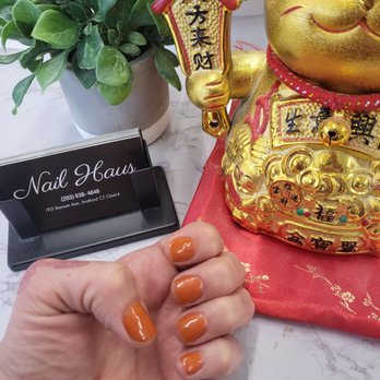 Nail Haus - Perfect last minute gel mani. Thank you girls - Nail Salons Near Me - Stratford, Connecticut Nail Haus - Perfect last minute gel mani. Thank you girls - Nail Salons Near Me - Stratford, Connecticut