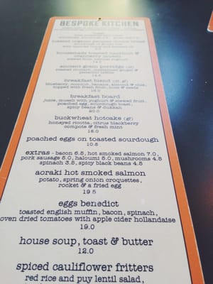 Menu photo 8 Bespoke Kitchen Queenstown, OTA Menu photo 8 Bespoke Kitchen Queenstown, OTA