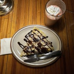 Milagro Coffee Y Espresso - Banana nutella crepe