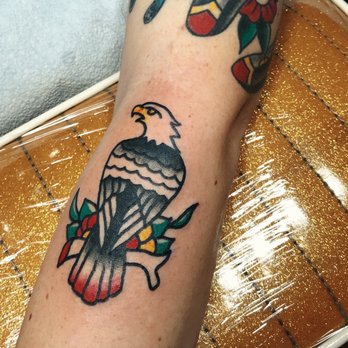Port Side Tattoo - Eagle by Tanya from Toys 4 Tats toy event - Tattoo Near Me - San Diego, California Port Side Tattoo - Eagle by Tanya from Toys 4 Tats toy event - Tattoo Near Me - San Diego, California