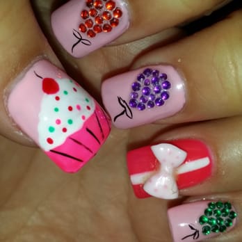 Vivid Nails And Spa - Birthday nails by Kellie! Adrienne - Nail Salons Near Me - Costa Mesa, California Vivid Nails And Spa - Birthday nails by Kellie! Adrienne - Nail Salons Near Me - Costa Mesa, California