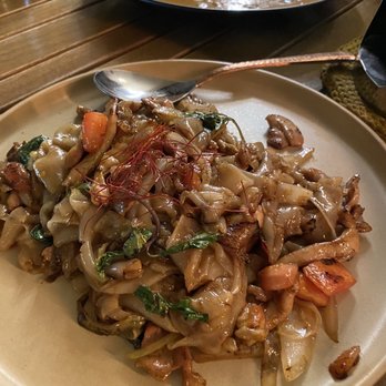 Hanuman Thai Eatery - Drunken Noodle with Chicken - Thai Near Me - Costa Mesa, California Hanuman Thai Eatery - Drunken Noodle with Chicken - Thai Near Me - Costa Mesa, California