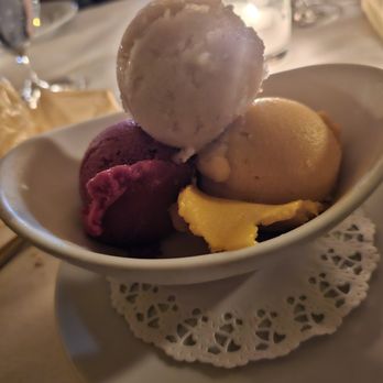 Marseille - Sorbet. $3 for 10. A bit too icy but the mango was very tasty. - French Near Me - New York, New York Marseille - Sorbet. $3 for 10. A bit too icy but the mango was very tasty. - French Near Me - New York, New York