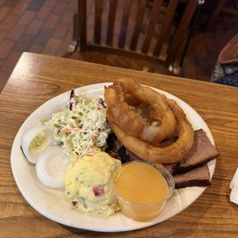 Dyer's Bar-B-Que - Combo Light Plate - Barbeque Near Me - Amarillo, Texas