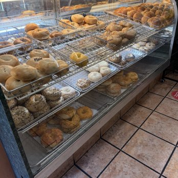 Bagel Place Cafe - Inside. Bagel selection. - Bagels Near Me - Sunnyvale, California Bagel Place Cafe - Inside. Bagel selection. - Bagels Near Me - Sunnyvale, California