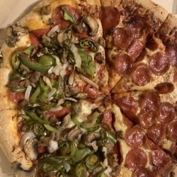 Pizza Hut - Jalapeños charged for full pizza only on half. Not what we ordered!