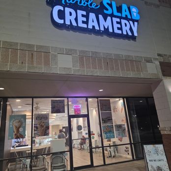 Marble Slab Creamery - Store front - Ice Cream & Frozen Yogurt Near Me - Watauga, Texas