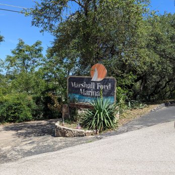 Lake Travis - The marina is about 100 feet down the hill - Lakes Near Me