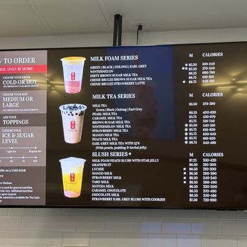 Gong Cha - Menu - Coffee & Tea Near Me - Las Vegas, Nevada