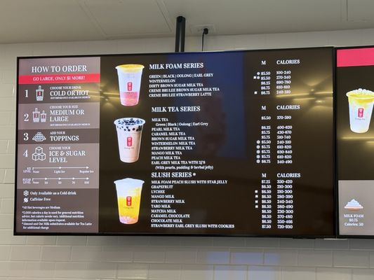 Menu photo 1 Gong Cha Las Vegas, NV