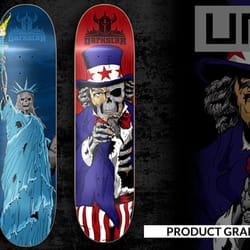 UNEAK Design - Skate deck Graphics