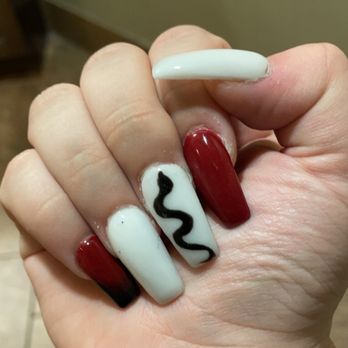 Dr Nails & Spa - what I got, five days later - Nail Salons Near Me - Stroudsburg, Pennsylvania Dr Nails & Spa - what I got, five days later - Nail Salons Near Me - Stroudsburg, Pennsylvania