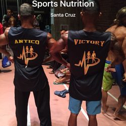 Santa Cruz Sports Nutrition - Team athletes Danny Victory and IFBB Pro Nick Antico.
