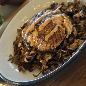 Babalu - Salmon with Brussels - Tapas/Small Plates Near Me - Memphis, Tennessee