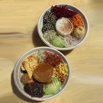 Healthy Rabbit - two bowls of food on a table - Juice Bars & Smoothies Near Me - Brantford, Ontario Healthy Rabbit - two bowls of food on a table - Juice Bars & Smoothies Near Me - Brantford, Ontario