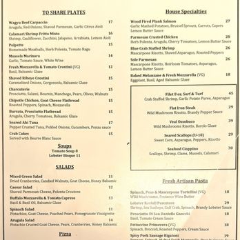 Pane Vino Osteria - Dinner Menu - Italian Near Me - Dallas, Texas Pane Vino Osteria - Dinner Menu - Italian Near Me - Dallas, Texas