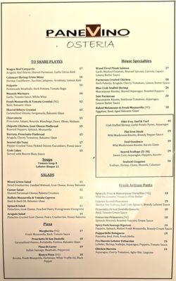 Menu photo 6 Pane Vino Osteria Dallas, TX