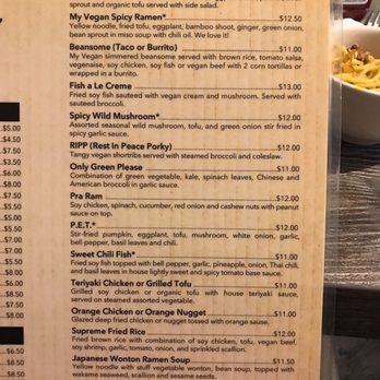 My Vegan - House Specialty - Thai Near Me - Pasadena, California